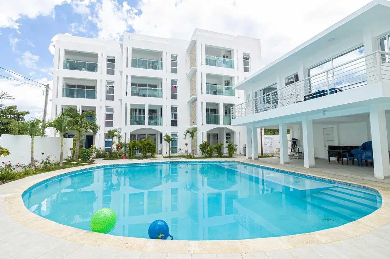 Vista principal de se vende hermoso apartamento en bayahibe