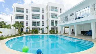 Vista principal de se vende hermoso apartamento en bayahibe
