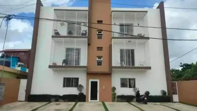 Vista principal de edificio residencial en venta higüey