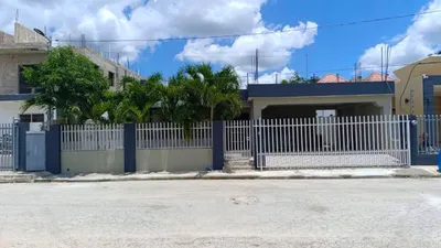 Vista principal de hermosa casa de 3 habitaciones en el hermoso residencial anamelia higuey