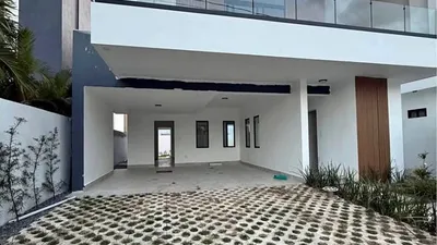Main view of Beautiful, brand-new house for sale in the Luisa Perla neighborhood of Higüey, La Altagracia